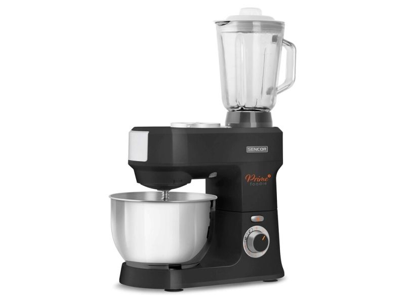 Sencor STM 3761BK, Bordmixer, Sort, Ælte, Mikse, 4,5 L, Rustfrit stål, 1000 W