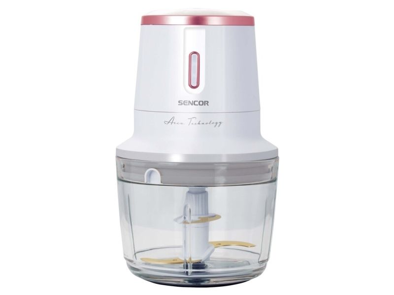Sencor SCB 9000WH, 0,5 L, Lyserød, Hvid, Glas, Titanium, Knapper, Batteri billede 1
