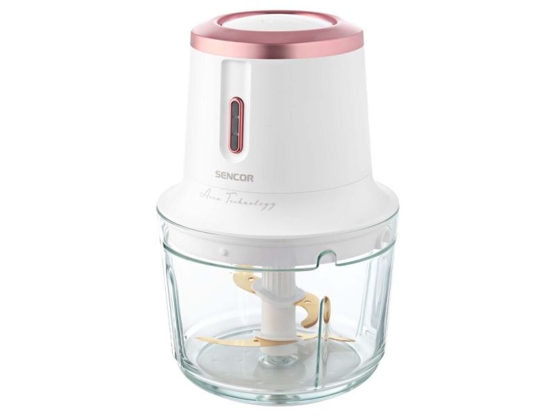 Sencor SCB 9000WH, 0,5 L, Lyserød, Hvid, Glas, Titanium, Knapper, Batteri billede 2