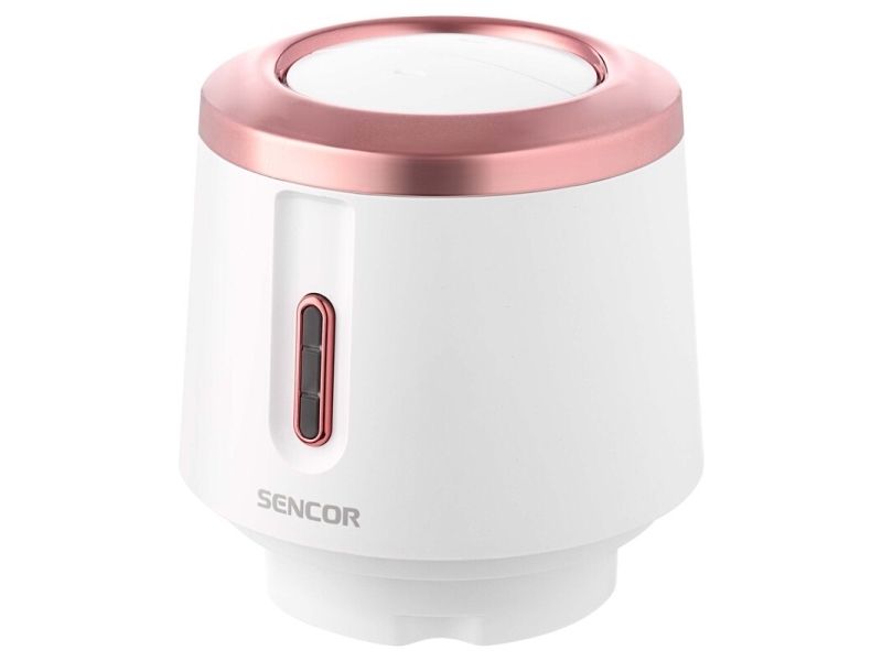 Sencor SCB 9000WH, 0,5 L, Lyserød, Hvid, Glas, Titanium, Knapper, Batteri billede 4