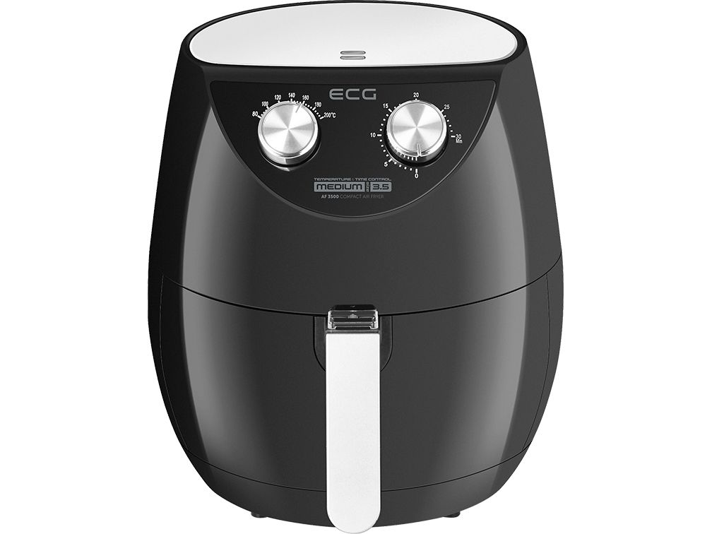 ECG AF 3500, Varmluftsteger, 3,5 L, 80 °C, 200 °C, 30 min., Enkelt billede 4