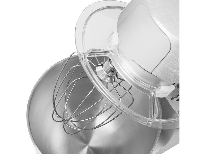 ECG FORZA 7800, 8 L, Sølv, Rustfrit stål, Slå, Blande, Hakke, Skære, Slibe, Ælte, Mikse, Puré, Omrøre, 1,15 m, LED, Rustfrit stål