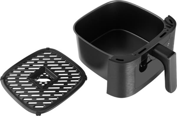 ECG AF 5500 Crunchy, Varmluftsteger, 5,5 L, 80 °C, 200 °C, 60 min., Enkelt