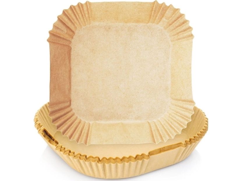 Heckermann papirbakker til friture 21x21 cm, 100 stk - firkantet 120071 billede 1
