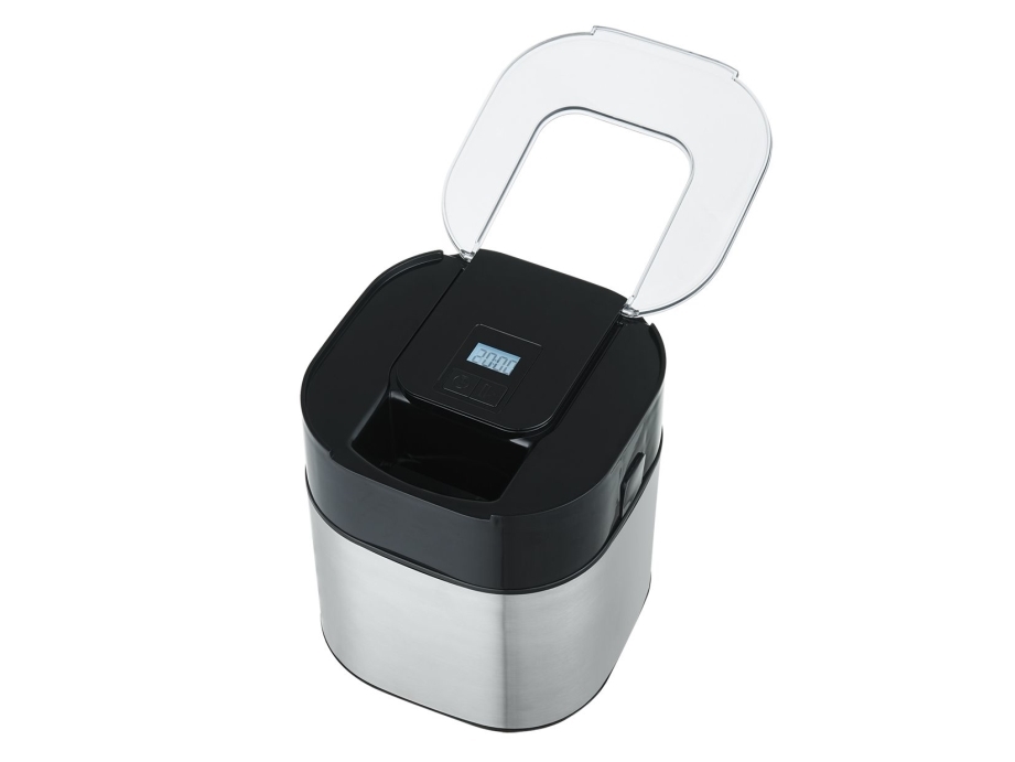 Guzzanti GZ 158, Is-shake maskine, 1,5 L, 25 min., 1 skåle, LCD, 15 W