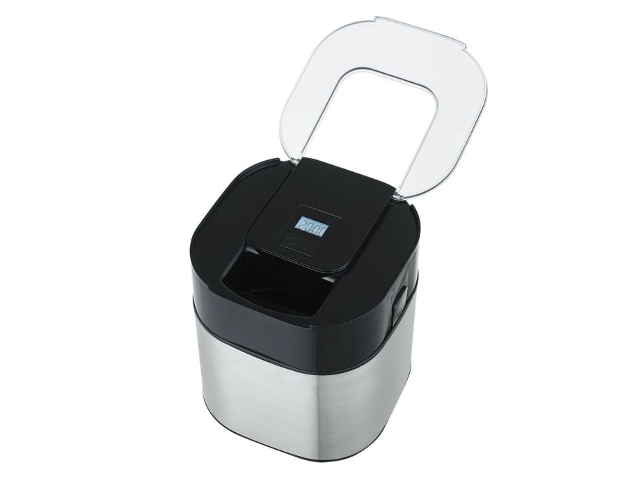 Guzzanti GZ 158, Is-shake maskine, 1,5 L, 25 min., 1 skåle, LCD, 15 W