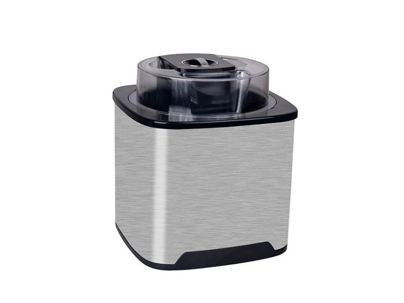 Guzzanti GZ 159, Is-shake maskine, 2 L, 45 min., 1 skåle, 12 W, Sort, Rustfrit stål