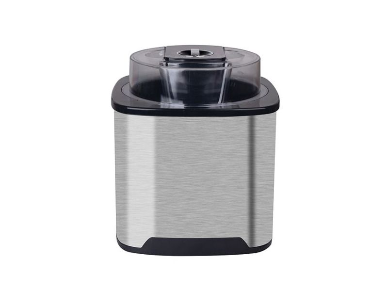 Guzzanti GZ 159, Is-shake maskine, 2 L, 45 min., 1 skåle, 12 W, Sort, Rustfrit stål