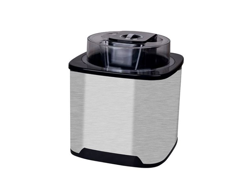 Guzzanti GZ 159, Is-shake maskine, 2 L, 45 min., 1 skåle, 12 W, Sort, Rustfrit stål