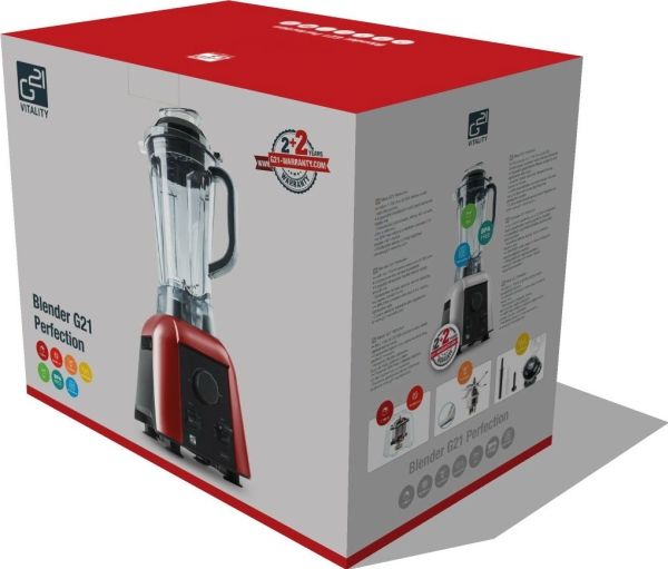 Køkkenblender-kande G21 Perfection 600870 hvid billede 4