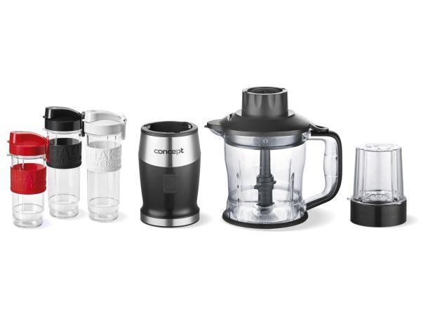 Concept SM3390, Nedsænkning blender, 1,2 L, Impulsfunktion, Knusning af is, 1 m, 700 W