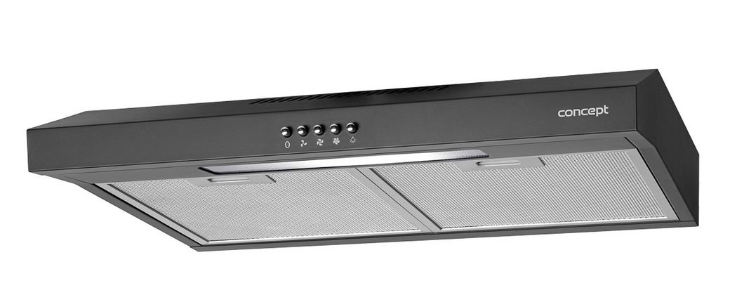 Concept OPP1260BC, 135 m³/t, Aftræk/Recirkulerende, 60 dB, 65 cm, 70 cm, Vægmonteret billede 1