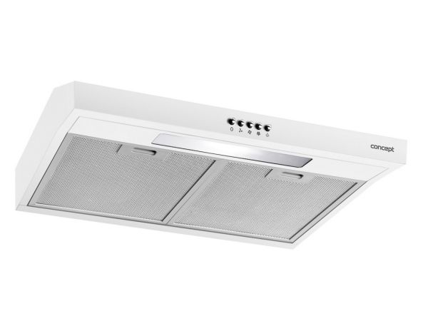 Concept OPP1260WH, 135 m³/t, Aftræk/Recirkulerende, G, B, C, 60 dB billede 1