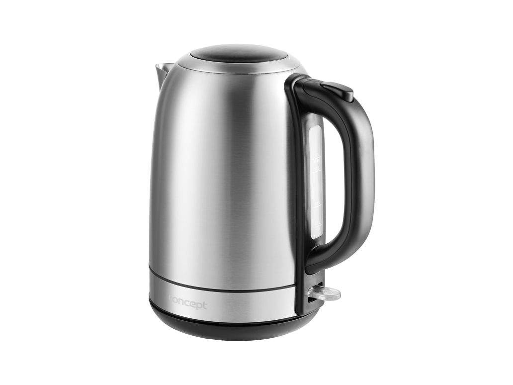 Concept RK3240, 1,7 L, 2200 W, Rustfrit stål, Rustfrit stål, Vandmåler, Ledningsfri billede 3