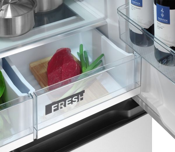 Concept LA8383SS, Fritstående, Grå, 436 L, SN-T, C, 38 dB