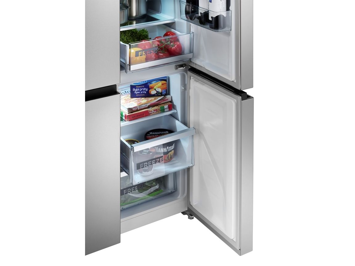 Concept LA8383SS, Fritstående, Grå, 436 L, SN-T, C, 38 dB