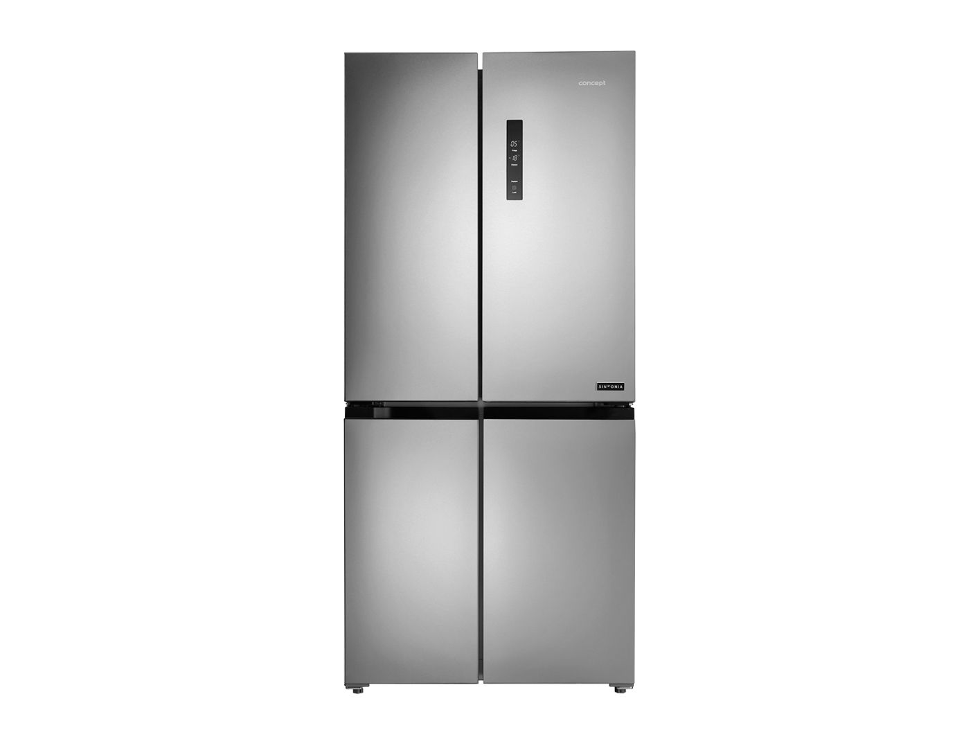 Concept LA8383SS, Fritstående, Grå, 436 L, SN-T, C, 38 dB