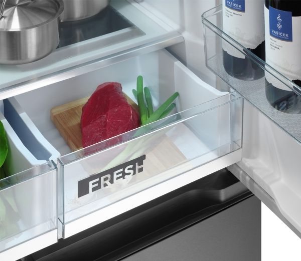 Concept LA8383DS, Fritstående, Grå, 436 L, SN-T, C, 38 dB
