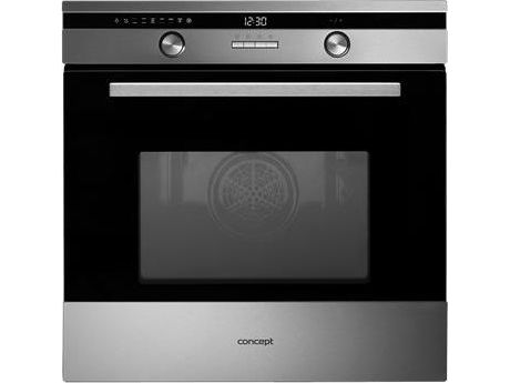 Concept etv7460ss, Medium, Elektrisk ovn, 70 L, 70 L, Indbygget, Sort, Rustfrit stål