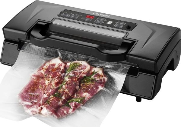 Concept VA0060, Sort, 850 mbar, Marinere, Pulse vac, Vakuumforsegling, 130 W, 220 - 240 V, 50 Hz billede 2