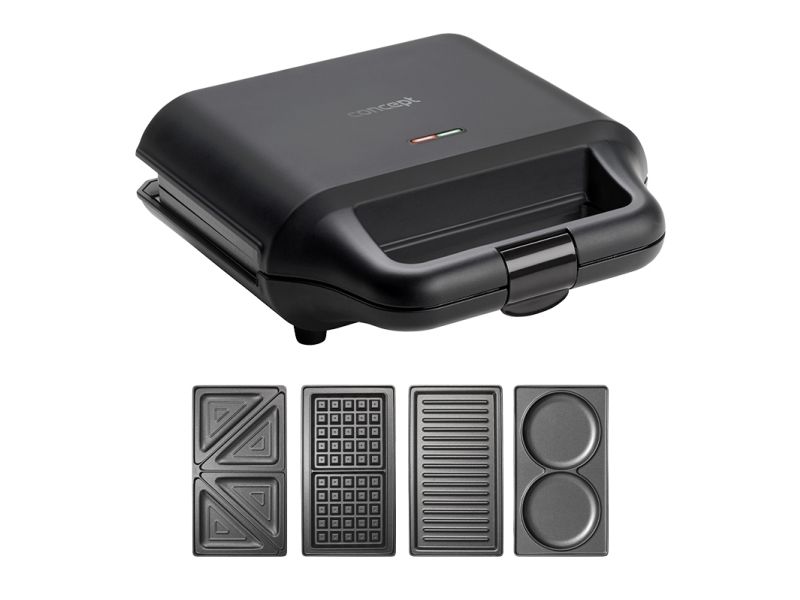 Concept SV3055, 700 W, 220 - 240 V, 229 mm, 238 mm, 93 mm, 1,6 kg
