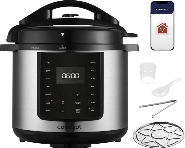 Multicooker Concept Multicooker, trykkoger Concept CK8001