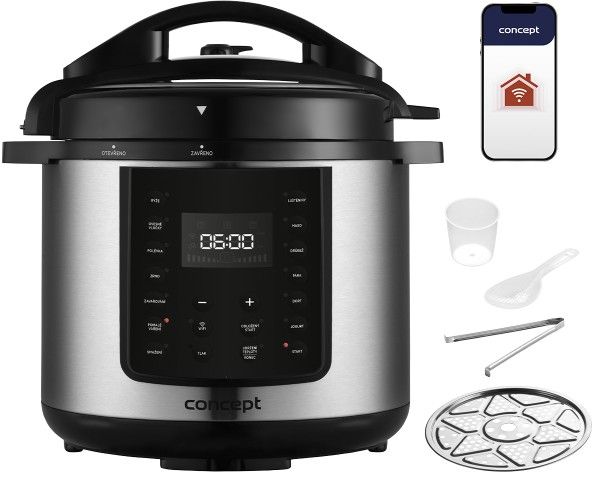 Multicooker Concept Multicooker, trykkoger Concept CK8001 billede 2