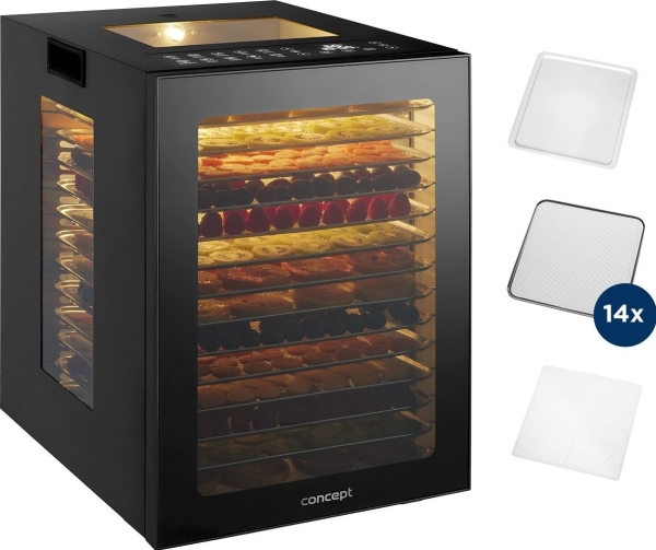 Concept fødevaretørrer 14 bakker/850W SO5000