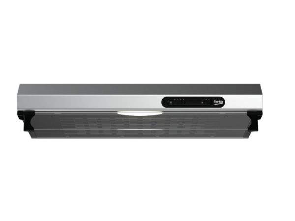 Beko CFB 6310 X - Hætte - standard - bredde: 59.8 cm - dybde: 47 cm - udsugning & recirculation - rustfrit stål