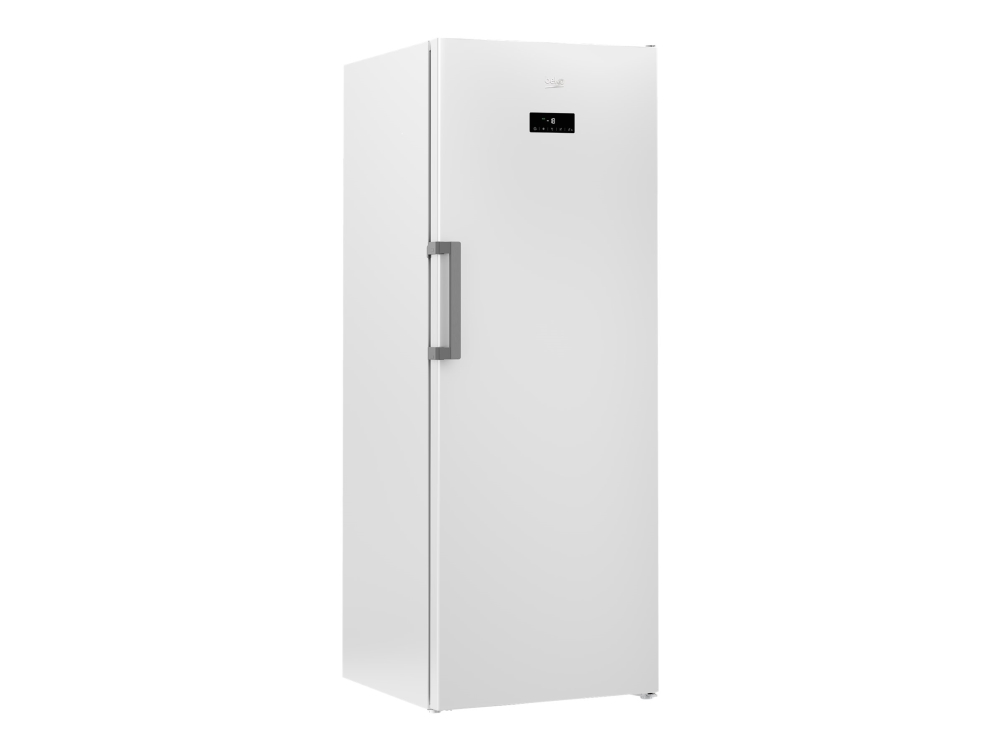 Beko RFNE448E45W - Fryser - stående - bredde: 70 cm - dybde: 76.8 cm - højde: 191.2 cm - 404 liter - Klasse D - hvid