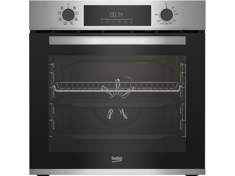 Beko BBIM12300XD, Medium, Elektrisk ovn, 72 L, 2600 W, 72 L, Termoventileret