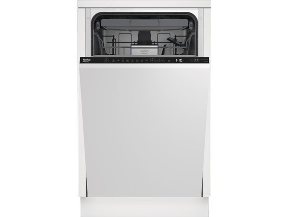 Beko DIS46120 - Opvaskemaskine - til indbygning - Niche - bredde: 45 cm - dybde: 56 cm - højde: 82 cm