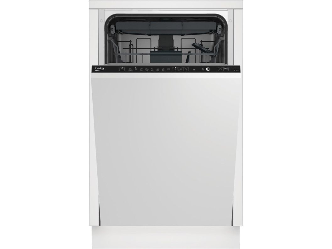 Beko DIS46120 - Opvaskemaskine - til indbygning - Niche - bredde: 45 cm - dybde: 56 cm - højde: 82 cm
