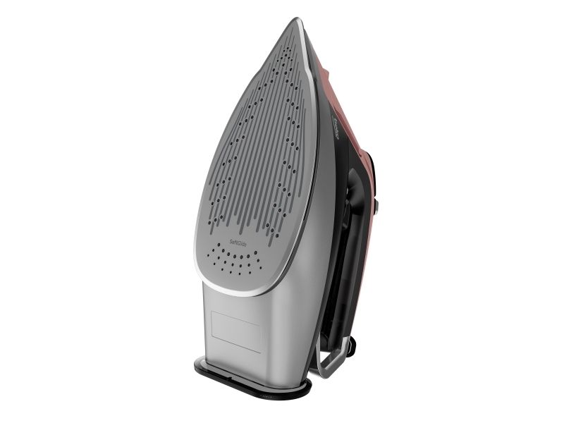 Beko SIM8130P, Dampstrygejern, SoftGlide, 2,5 m, 270 g/min, Lyserød, Hvid, 55 g/min billede 2