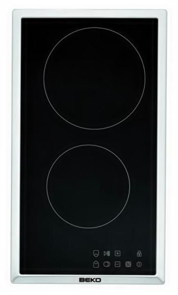 Beko HDMC32400TX, Rustfrit stål, Indbygget, 30 cm, Keramisk, Keramisk, 2 zone(s)