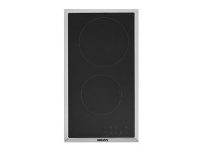 Beko HDMC32400TX, Rustfrit stål, Indbygget, 30 cm, Keramisk, Keramisk, 2 zone(s)