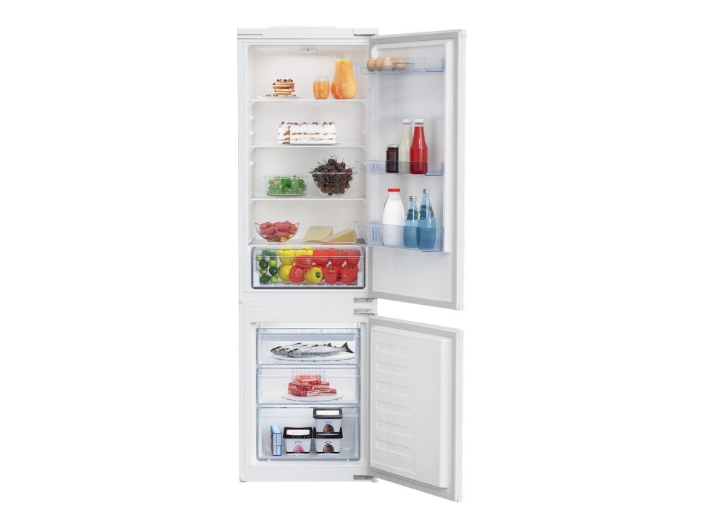 Beko BCSA285K4SN integreret kølefryseskab