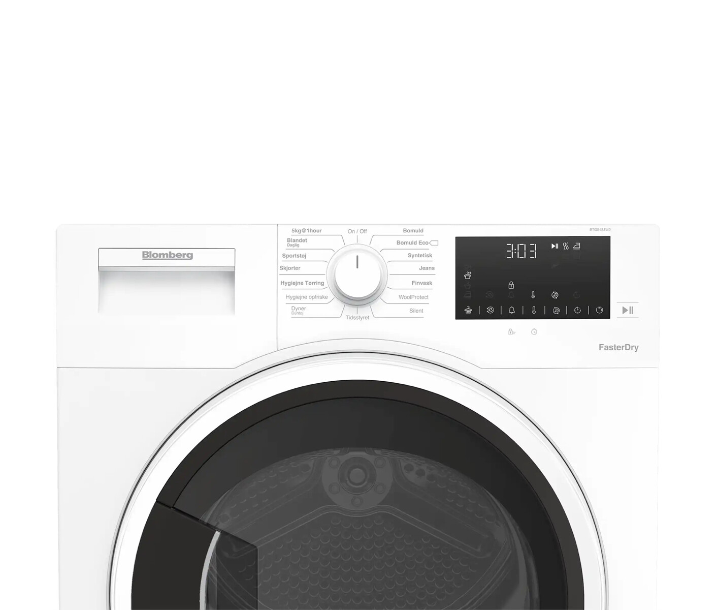 Blomberg BTGS483W2 Kondenstørretumbler billede 4