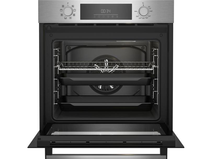 Beko BBSM12320X, Keramisk, 4 zone(s), Keramisk, Sort, Berøring, 58 cm