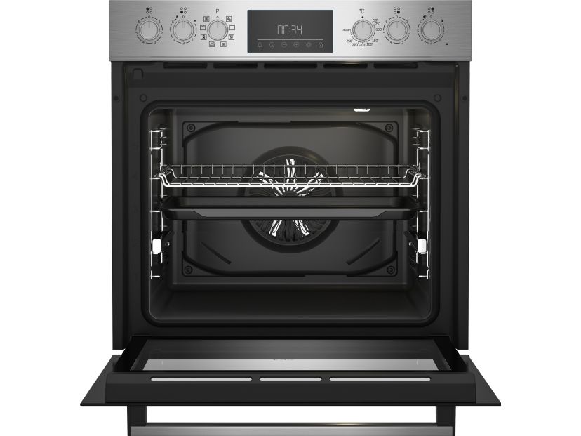 Beko BBUM12328X, Keramisk, 4 zone(s), Keramisk, Sort, Berøring, 58 cm