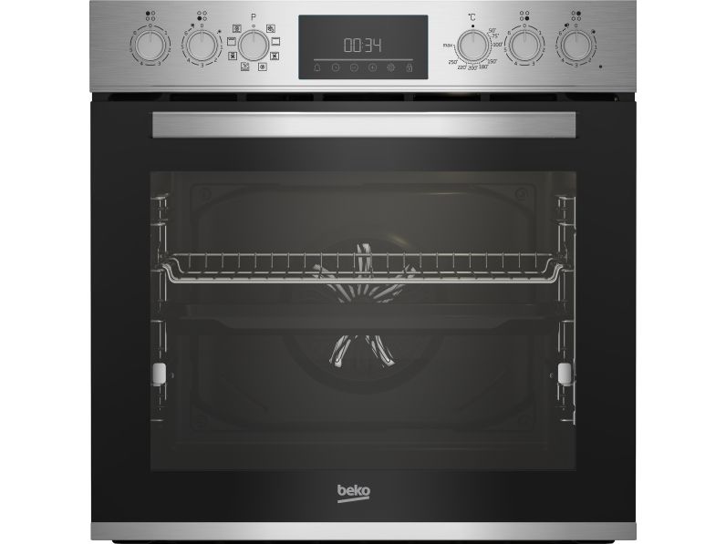 Beko BBUM12328X, Keramisk, 4 zone(s), Keramisk, Sort, Berøring, 58 cm