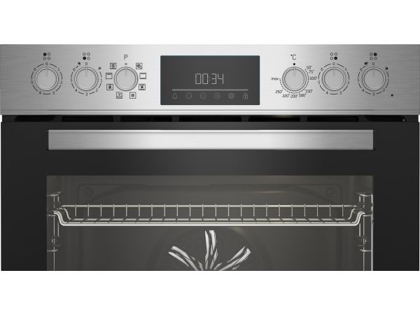 Beko BBUM12328X, Keramisk, 4 zone(s), Keramisk, Sort, Berøring, 58 cm