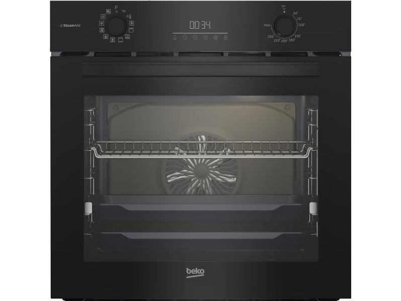 Beko BBIS17300BCS, Medium, Elektrisk ovn, 72 L, 3300 W, 72 L, Termoventileret billede 4