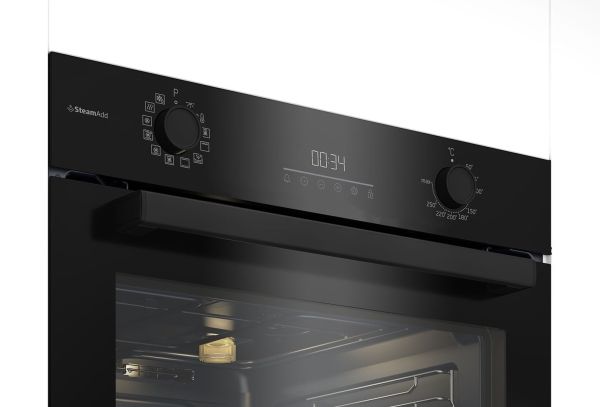 Beko BBIS17300BCS, Medium, Elektrisk ovn, 72 L, 3300 W, 72 L, Termoventileret billede 3
