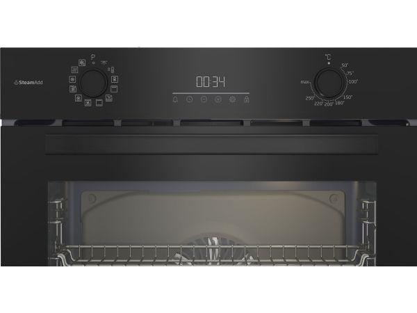 Beko BBIS17300BCS, Medium, Elektrisk ovn, 72 L, 3300 W, 72 L, Termoventileret billede 2