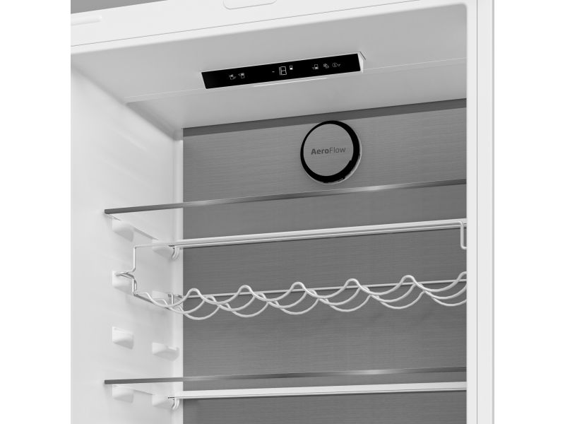 Beko BCNE400E50SHN, 370 L, SN-T, 5,2 kg/24t, D, Frisk zone, aflukke, Hvid billede 4