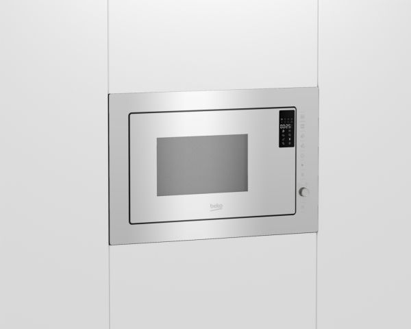 Beko BMGB25333WG, Indbygget, Grill mikroovn, 25 L, 900 W, Indbygget skærm, LED billede 1