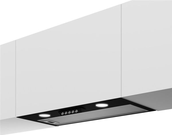 Beko HNU61422B, 415 m³/t, Aftræk/Recirkulerende, E, A, D, 68 dB
