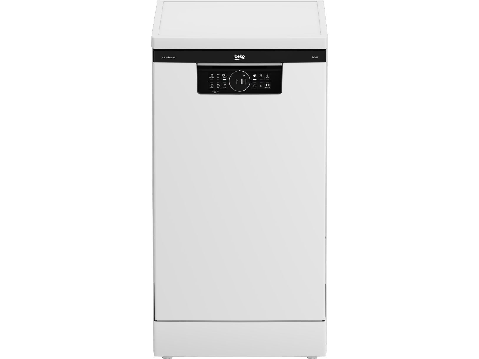 Beko BDFS26120WQ, Fritstående, Slimline (45 cm), Hvid, LED, Skuffe, 11 kuverter