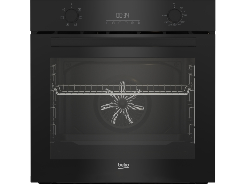 Beko BBIE17300B, Medium, Elektrisk ovn, 72 L, 72 L, 50 - 250 °C, Damp
